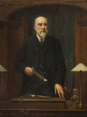 Portrait of Isaac Bradley, 1916, Bernard Munns