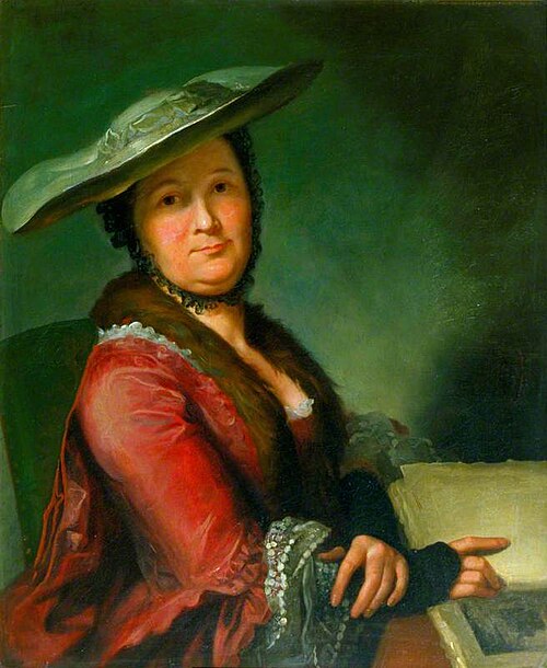 Madame Roubiliac, née Nicole Céleste Regnier (c.1722–c.1782), Fourth Wife of Louis François Roubilia, 1760, François Xavier Vispré