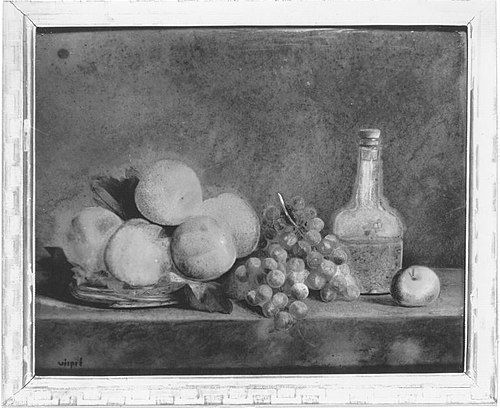 Früchtestillleben (?), 1760, François Xavier Vispré
