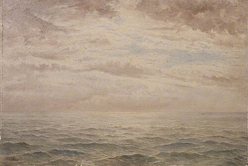 Seascape, 1883, John Anderson