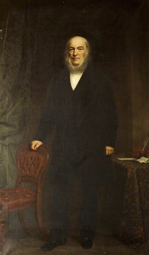 James Arrott (1808–1883), MD, Physician at the Dundee Royal Infirmary (1833–1855), 1877, John Anderson Stewart
