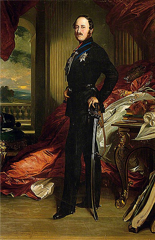 Prince Albert (1819–1861) (copy after Franz Xaver Winterhalter), 1875, Frank Albert Philips