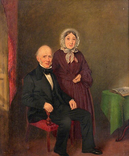 Mr and Mrs Cassells, 1857, Thomas Fairbairn