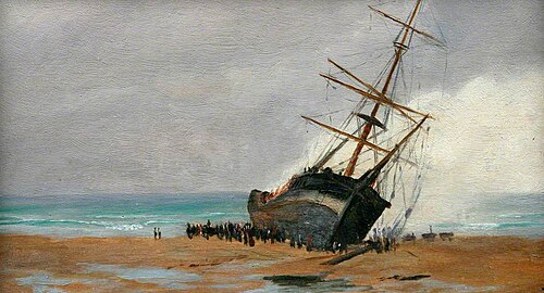 Burning Ship, , Frank Bodilly