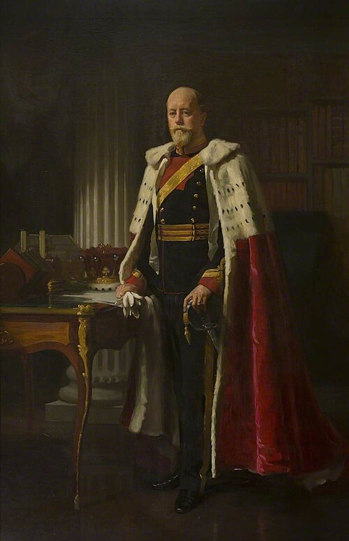 George Cecil Orlando (1845–1915), 4th Earl of Bradford, 1902, Frank Brooks