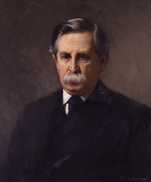 Portrait of (Henry) Austin Dobson, 1911, Frank Brooks