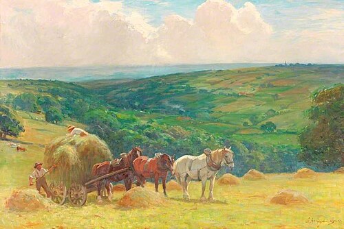 Haymaking, 1900, John Atkinson II