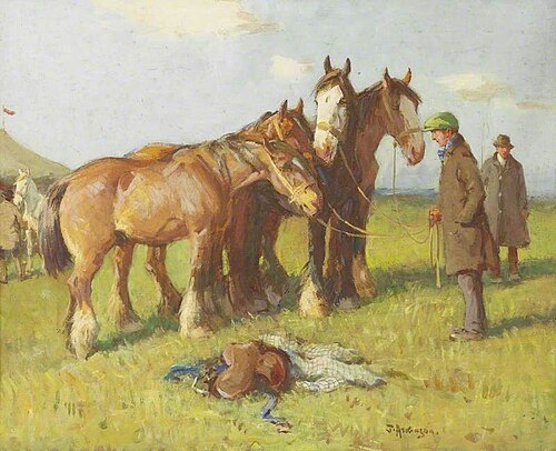 Cowhill Fair, 1909, John Atkinson II