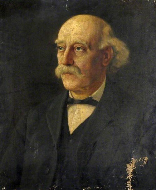 Portrait of a Man Facing Left, with a Moustache and a Bow Tie, , John Augustus Thelwall