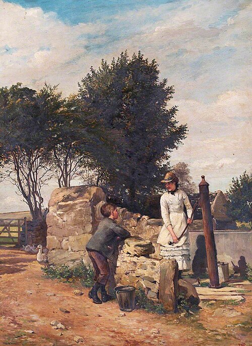 The Gossips, 1884, Frank George Jackson