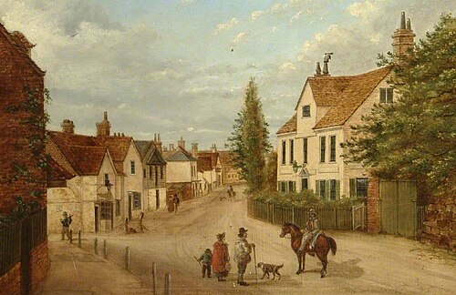 Clarendon House, West Street, Dorking, Surrey, 1820, John Beckett