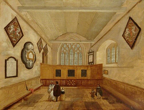 St Martin's Medieval Chancel, Dorking, Surrey, , John Beckett