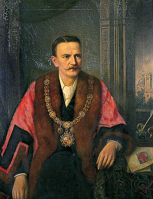 J. H. Wilson, Mayor of Harrogate, 1897, Thomas Holroyd