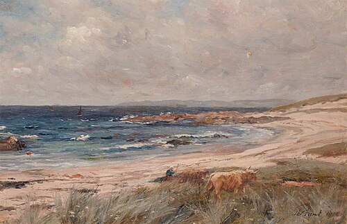 A Breezy Day, Iona and Skye, 1911, Thomas Hunt