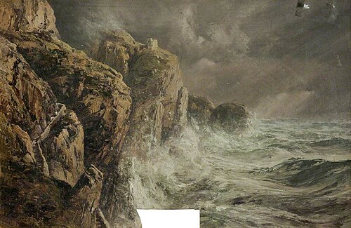 A Wild Day at the South Stack, , Thomas Huson