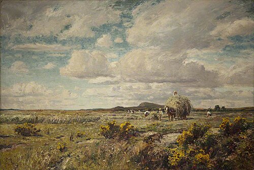 Haytime in Anglesey, , Thomas Huson