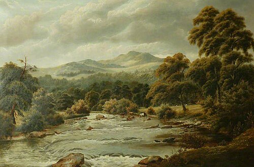 The Lledr Valley near Betwys-y-Coed, 1877, John Boydell