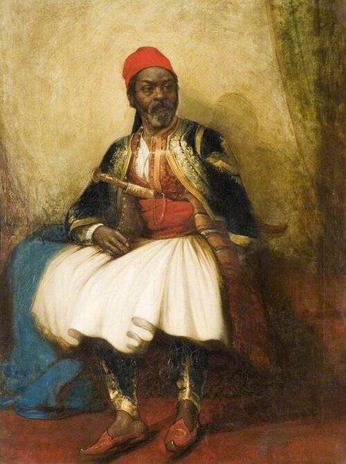 Portrait of a Moor in National Costume, , Thomas Kent Pelham