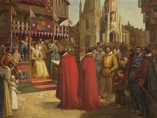 Visit of Queen Elizabeth I to Bristol, 1574, 1915, Thomas Kingston