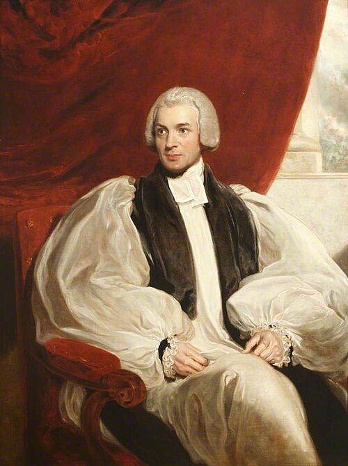 William Howley (1766–1848), Archbishop of Canterbury (1820–1848) (after Thomas Lawrence), 1825, Thomas Kirkby