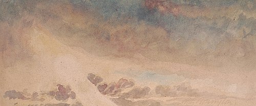Sky Study, No. 1, , Thomas Lindsay