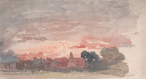 Sky Study, No. 5, , Thomas Lindsay