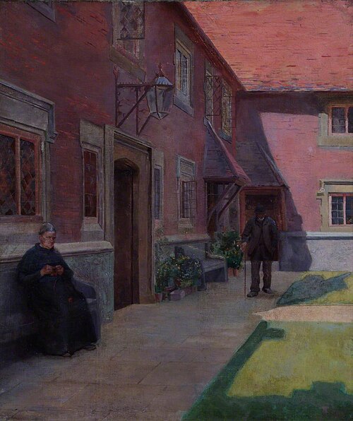 Whitgift Almshouse, Croydon, Surrey, , John Burall Read