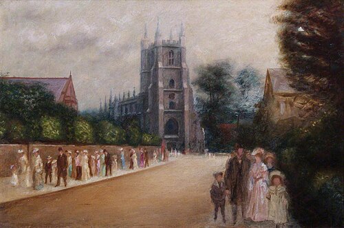 Croydon Parish Church, , John Burall Read