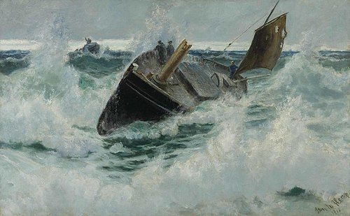 The Wreck, 1911, Thomas Marie Madawaska Hemy