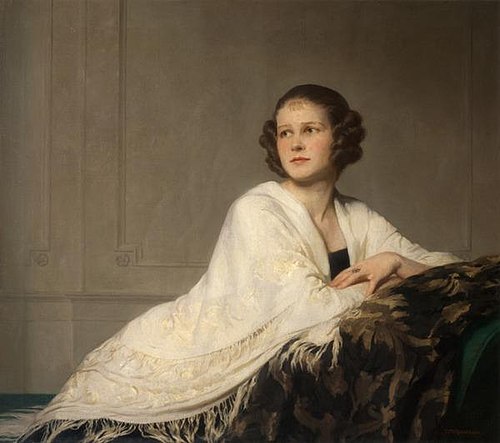 Portrait of Anna Katrina Zinkeisen, 1924, Thomas Martine Ronaldson