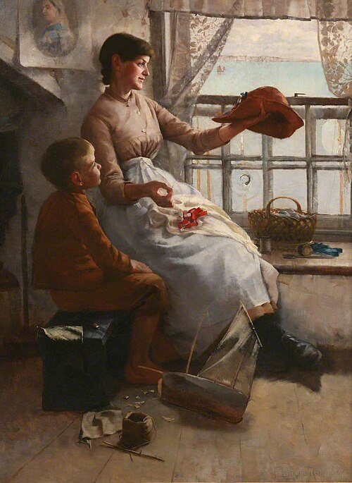 The Jubilee Hat, 1887, Frank Wright Bourdillon