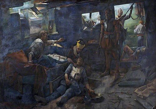 Aboard the 'Revenge', , Frank Wright Bourdillon