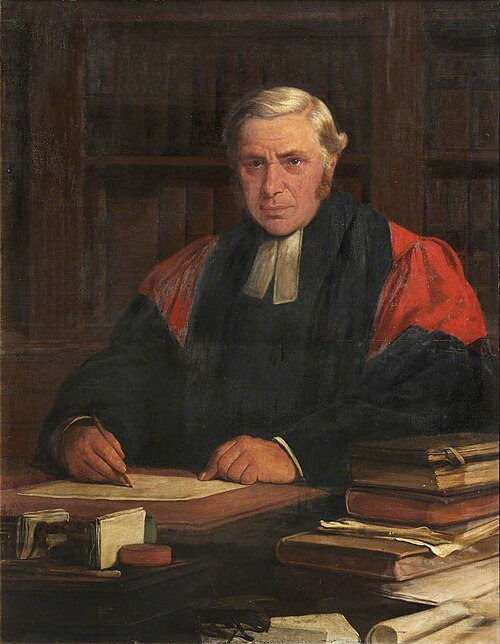 Hugo Daniel Harper (1821–1895), Principal of Jesus College, Oxford (1877–1895), 1884, Franklin Tuttle