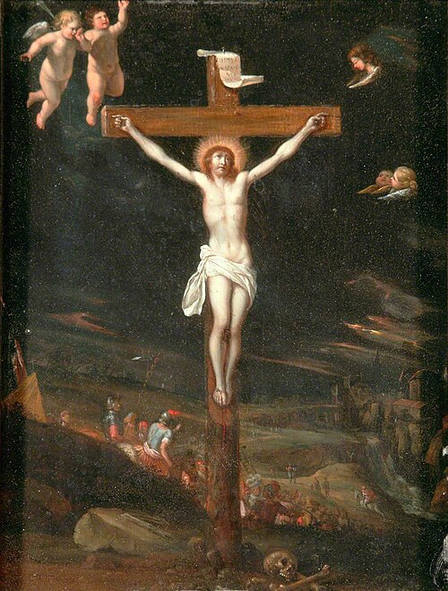 Christ on the Cross, , Frans Bartholomeus Douven