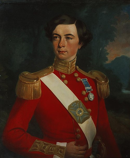 George William Bulkeley Hughes, Esq, 1855, John Cambrian Rowland