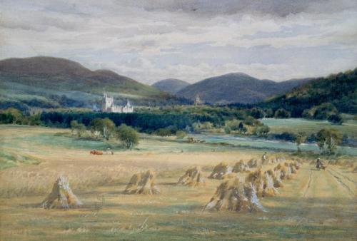 John Mitchell - Balmoral Castle And Crathie Church, 1903, John Campbell Mitchell