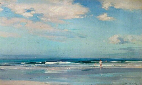 The Sands at Machrichanish, 1913, John Campbell Mitchell