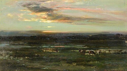 Sunset, Badenoch, , John Campbell Mitchell