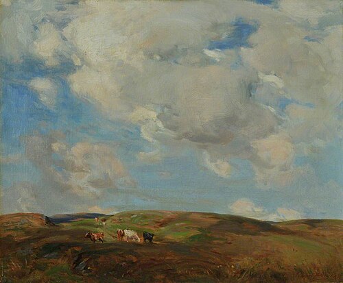 On the Kintyre Hills, 1904, John Campbell Mitchell