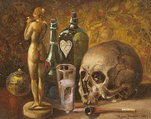Still Life, 1889, Franz Höpfner
