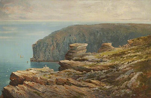 The Chasms, the Calf of Man, , Franz Höpfner