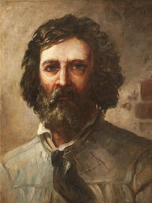 Self Portrait, 1890, Franz Höpfner