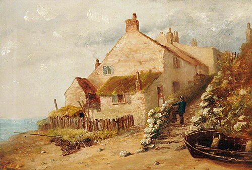 Sheringham Gap, 1870, Bosworth Harcourt