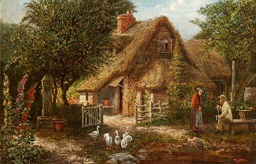 Cottage Scene, , Thomas Prytherch