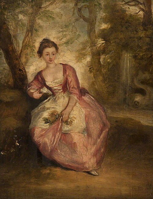 Jeannette (copy after Jean-Baptiste Pater), , Thomas Robson