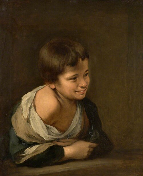 Laughing Boy (copy after Bartolomé Esteban Murillo), , Thomas Robson