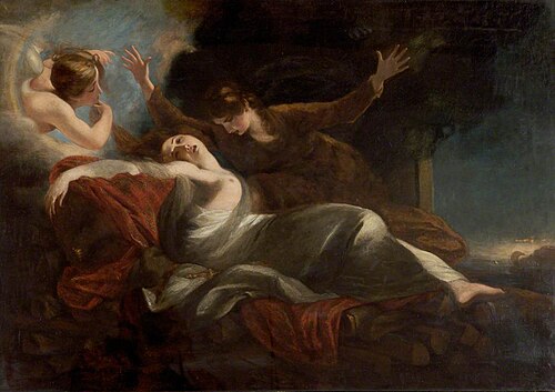 The Death of Dido (after Joshua Reynolds), , Thomas Robson