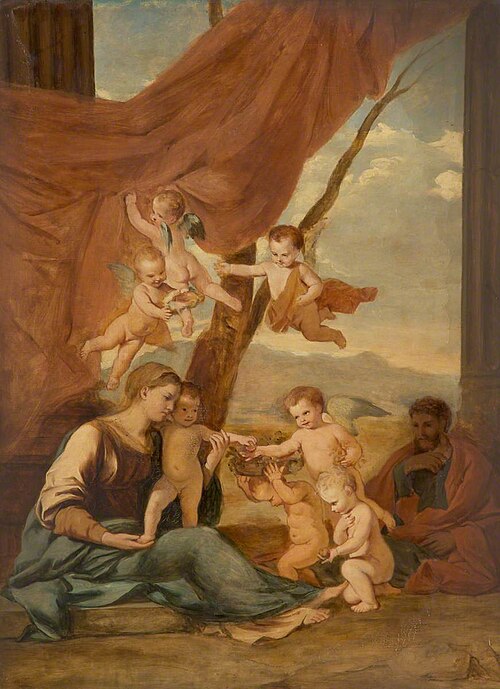 Holy Family (copy after Nicolas Poussin), , Thomas Robson