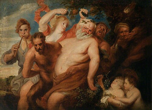 The Triumph of Silenus (copy after the studio of Peter Paul Rubens), , Thomas Robson
