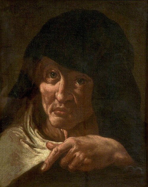An Abbess (copy after Jacob Jordaens), , Thomas Robson